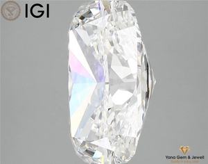 เพชรคุณภาพสูง 5.01 กะรัต CVD Lab Grown Diamond ทรงคุชชั่น สี E ความสะอาด VS2 พร้อมใบรับรอง IGI สำหรับทำแหวนแบบกำหนดเอง - Product Image 6