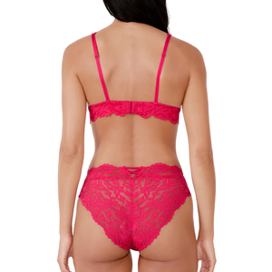 Bralette de Encaje Triangular para Mujer, Suave y Elástico, Estilo Pullover, Lencería Minimalista - Product Image 2