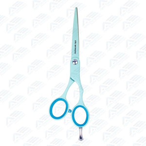 Apto Enterprises Silencer Blue 15g Weight Professional Premium Barber <b>Scissors</b> 5.75" Japanese Stainless Steel CE ISO Certified - Product Image 5