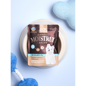 Dongwon Nutriplan cucciolo di pollo e cibo umido Omega 3 80g per cani - Product Image 1