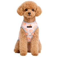 Özel Tasarım Pamuk/Polyester Hafif Kolsuz Köpek Montları ve Yelekleri Yazlık Serinletici Moda Giysisi