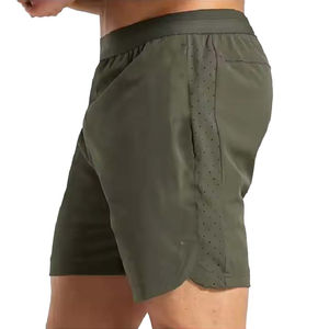 Shorts de sport pour hommes en gros, shorts d'été grande taille pour hommes, shorts de sport personnalisés 100 % polyester en maille, vêtements, shorts de survêtement pour hommes - Product Image 5