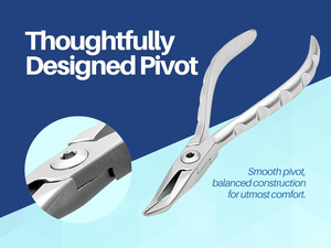 Pince à plier les fils dentaires de qualité supérieure, Pince Weingart, Instruments dentaires orthodontiques en acier inoxydable certifiés CE - Product Image 4