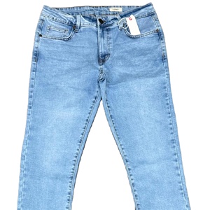 Custom Washed Eco-Friendly Waterproof Pure <b>Denim</b> Jeans Street Trend Retro Regular Fit Straight-leg Party Winter Autumn Summer - Product Image 2