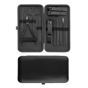 10 in 1 Stainless Steel <b>Nail</b> Kit with <b>Case</b> Portable Professional Durable Manicure Tools Set for Adults Classic Style - Product Image 4