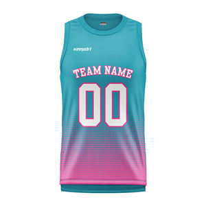 Maillot de basket-ball de marque Keepdri uniforme de haute qualité haut respirant sans couture conception personnalisable OEM service cou hauts actifs - Product Image 4