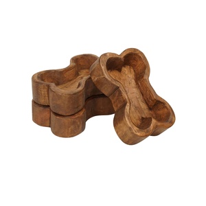 Bols à pâte en bois d'acacia naturel de haute qualité pour la décoration de la maison vintage et pour les cadeaux de décorations de Noël OEM fabriqués au Vietnam - Product Image 1