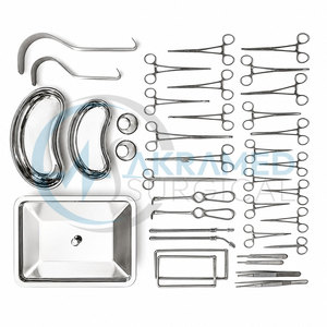 Juego de 38 Instrumentos Quirúrgicos para Apendicectomía y Hernia, Acero Inoxidable, Kit de Cirugía General, Certificado CE, Reutilizable - Product Image 6