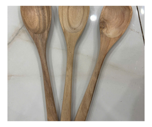 Ensemble de cuillères à café en bois de qualité supérieure 99GD, modèle Alice, style américain, poli à la main, design personnalisé, gravure de logo OEM, grande quantité - Product Image 1