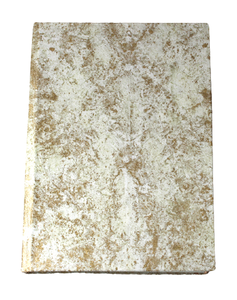 Cuaderno Hecho a Mano con Papel de Algodón Reciclado, Libre de Ácido, con Nuevo Estilo Metálico Dorado Marmoleado sobre Hojas de Color Crema, Encuadernación con Pegamento - Product Image 1