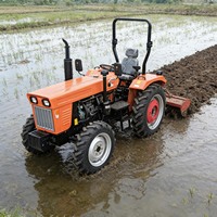 Chinesischer Günstigpreis-Traktor für Afrika 35PS 40PS 50PS Landwirtschaftstraktor