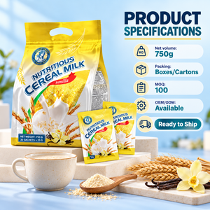 Leche en Polvo de Vainilla Vinut Trust, Bolsa de 25g, Bebida Saludable y Nutritiva para Niños, Fabricante OEM ODM, Muestra Gratis - Product Image 5
