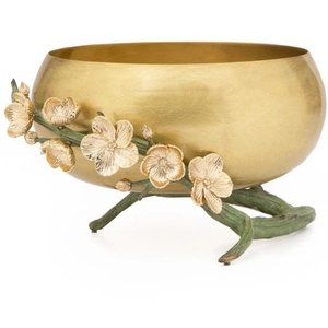 Cuenco Acanalado de Metal Dorado Pulido con Base de Pedestal, Cuenco de Servir Moderno y Lujoso para Decoración de Mesa, Cuencos para Servir Aperitivos - Product Image 5