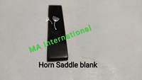High Quality Custom Logo MA International Buffalo Horn Black Nut Saddle Blanks Guitar Parts Accessories for Acoustic Instruments