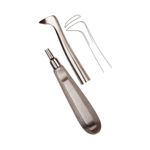 Elevador de Raíces Manual de Acero Inoxidable de Alta Calidad, Punta Afilada Izquierda, Instrumento Dental, Herramientas Quirúrgicas, Cirugía Oral, Reutilizable A+ - Product Image 5