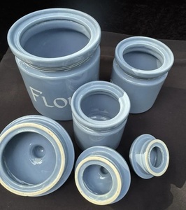 Vintage Style Flour <b>Storage</b> Canister With Clear Label Tight Seal Lid Generous Capacity <b>Kitchen</b> Pantry Organization Essential - Product Image 4