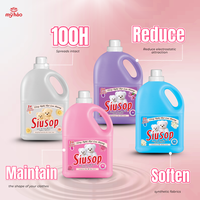 Pelembut Pakaian Siusop Aroma Parfum Mewah Pelembut Mendalam Perlindungan Anti Statis Solusi Perawatan Pakaian Mudah Disetrika
