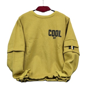 เสื้อสเวตเชิ้ตเด็กผู้ชายมีฮู้ดโอเวอร์ไซส์ลายพิมพ์แมงมุม - Product Image 1