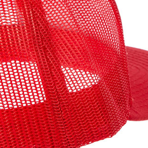 Casquette de camionneur rouge en maille, réglable, style décontracté unisexe, pour le printemps et l'été, casquette de camionneur décontractée pour homme - Product Image 6