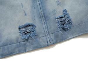 2026 New Fashion Outdoor Winter <b>Zip</b> <b>up</b> Workwear Custom Canvas Trucker Bomber Work <b>Jacket</b> For Men - Product Image 4