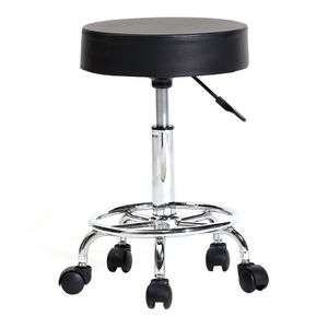Free Shipping YJ Bar <b>Stool</b> with Ha Ha Feet Rotation <b>Saddle</b> Style Office Chair - Product Image 3