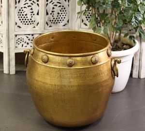 Grand pot de plantation galvanisé grande capacité pour arbres, arbustes, fleurs, plantes décoratives, projets d'aménagement paysager, complexes hôteliers, hôtels, restaurants - Product Image 4