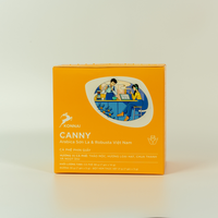 Café en Sachet 100% Pur et Frais, Doux et Léger, Idéal pour les Voyageurs et le Personnel de Bureau, Grains Robusta Torréfaction Urbaine, Facile à Utiliser, Emballage en Boîte