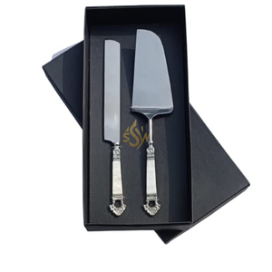 Juego de Cuchillo y Servidor para Pastel de Acero Inoxidable 304 de Lujo, Diseño Nuevo y de Alta Calidad, Más Vendido - Product Image 5