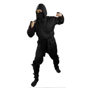 Tenue d'arts martiaux Ninja pour adultes et garçons – Produit tendance et fiable pour le sport – 100 % polyester – Vêtements d'arts martiaux – Combinaison Ninja - Product Image 1