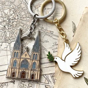 Porte-clés religieux personnalisés pour l'église, Marktex - Product Image 3