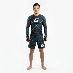 Ropa Deportiva de Compresión para Hombre y Mujer, Sublimada, para MMA, con Pantalones Cortos de Combate Personalizados - Product Image 3