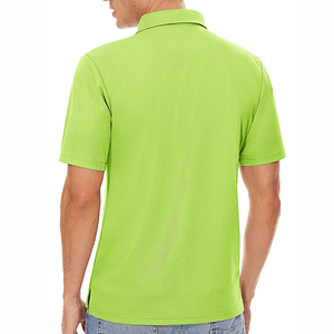 Polo 100% coton, fabrication directe d'usine, logo personnalisé, étiquette privée, polo imprimé pour homme - Product Image 5