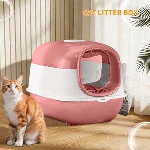 "Stable & Durable Pink E24 <b>Cat</b> Litter <b>Box</b> Thick Material Reliable Cross-border Quality" - Product Image 1