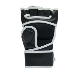 Gants de MMA professionnels, imperméables, en cuir durable, avec logo personnalisé, promotionnels, unisexes, pour l'entraînement au combat, avec fermeture auto-agrippante - Product Image 3