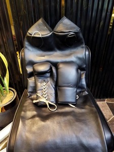 Gants de boxe en cuir de vachette de qualité supérieure, faits à la main, pour Muay Thai, Kickboxing, entraînement et sparring, couleur et logo personnalisés, OEM - Product Image 6