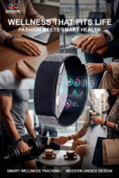 2025 QC NS5 Ekranlı Olmayan Akıllı Bileklik Kalp Atış Hızı Uyku Monitörü Fitness Aktivite Takipçisi GPS Su Geçirmez Sağlık Bandı Manyetik