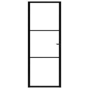 Puerta Interior de Vidrio ESG y Aluminio Negra de 29.9''x79.3'' - Product Image 3
