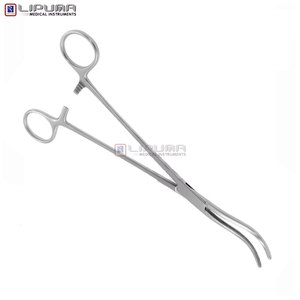Pinzas Pediculares de Alta Calidad de 23.0CM, Instrumentos Médicos Quirúrgicos Urológicos y Vasculares Manuales con Estándar de Seguridad MOL - Product Image 2