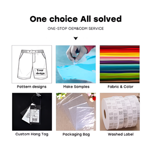 Pantalones cortos de gimnasia personalizados de alta calidad para hombre, venta al por mayor de ropa deportiva de verano, pantalones cortos de entrenamiento informales con patrón sólido para hombre - Product Image 6