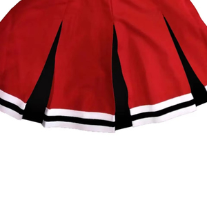Uniforme de cheerleading personnalisé imprimé 100% polyester, logo d'équipe, nom du joueur, costume élégant, service OEM, couleurs personnalisées, haute qualité - Product Image 5