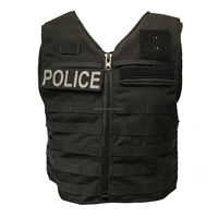 Chaleco Táctico Personalizado de Seguridad, Resistente al Fuego y al Agua, de Poliéster 600D, con Sistema Molle y Protección