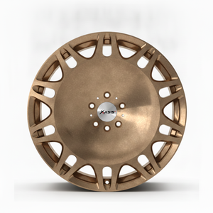 Jantes en alliage d'aluminium forgé sur mesure 5x112 66.6 CB, 2 pièces, finition noire neuve, jantes de luxe pour berline, classe S - Product Image 1