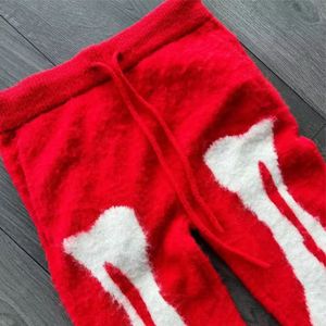 Conjunto de Chándal de Mohair Personalizado para Hombre, Moda de Invierno, Tejido de Punto Afelpado con Cierre, Ropa Deportiva Cálida de Talla Grande, Conjunto de 2 Piezas - Product Image 4