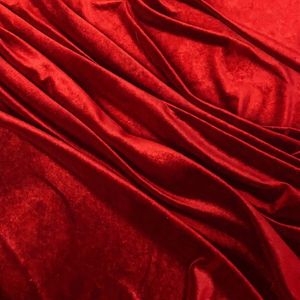 Tela de Terciopelo Naranja de Primera Calidad, 100% Poliéster, Tejido Liso Teñido, Peso Medio, Material de Lujo para Vestidos de Novia y Decoración del Hogar - Product Image 2