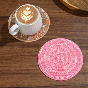 Juego de Posavasos Decorativos Hechos a Mano con Cuentas, Estilo Boho, Resistentes al Calor, Antiarañazos, Regalo Perfecto para Fiestas de Café, Té y Hogar - Product Image 6