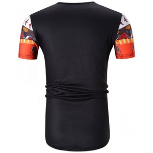 Haute qualité couleur unie 210gsm blancs coton personnalisé imprimé plaine col rond t-shirt graphique t-shirts - Product Image 2