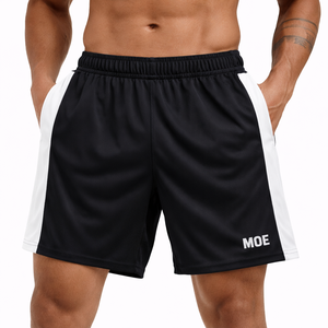 Pantalones Cortos de Baloncesto Negros para Hombre, con Cordón Elástico, Uniforme de Cancha, Fabricación de Ropa Deportiva con Marca Privada - Product Image 6