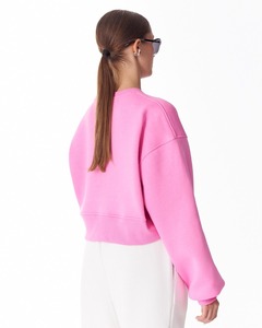 Sudadera corta para mujer, suave, cómoda, ligera, de manga larga, informal, estilo urbano, a la moda - Product Image 6