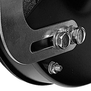 Smerigliatrice da banco elettrica a velocità variabile da 8 pollici con motore a induzione da 550W 5.0A, grana 36/60, 2000-3450 RPM - Product Image 6