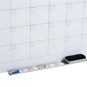 35\"x23\" Dry Wipe Wall <b>Calendar</b> Planner <b>Calendar</b> with 4 Markers and 1 Eraser - Product Image 6